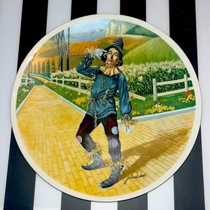 Wizard of Oz Decorative Knowles Limited Edition Collector Plate Scarecrow